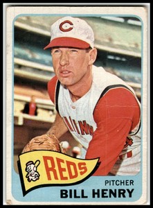 1965 Topps #456 Bill Henry