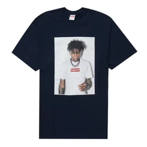 Supreme NBA Youngboy Tee Navy Medium FW23 100% Authentic - Picture 1 of 1