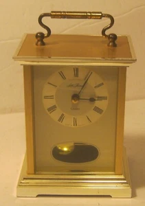 Vintage SETH THOMAS Tischkutschenuhr CHARM Modell #0243-000 TOP funktioniert!!! - Bild 1 von 6