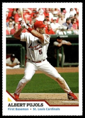 2009 Sports Illustrated for Kids Albert Pujols St. Louis Cardinals #374 - Image 1 of 2