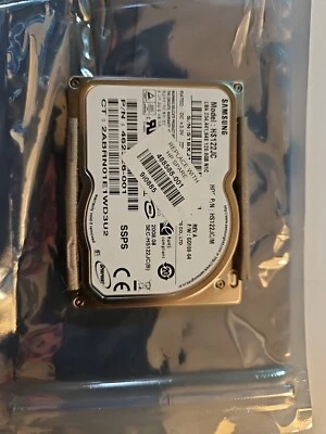 488588-001 - HP 120GB 1.8 inch 5400rpm ZIF PATA Hard Disk Drive HS122JC Samsung - Image 1 of 3
