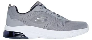 SKECHERS 255002S WAVE-FLEX AIR MEN'S SHOES GRAY/NAVY SIZE 10.5 SNEAKERS - Picture 1 of 15