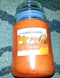 Yankee Candle Grande 651ml Tarro Vela Calabaza Aroma Halloween & Otoño Naranja - Imagen 1 de 7