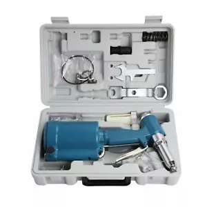 Pneumatic Air Hydraulic Pop Rivet Gun Riveter Riveting Tool Set 3/8 in Air Hose - Foto 1 di 4