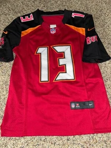 Nike NFL On Field Tampa Bay Buccaneers Mike Evans #13 Football Jersey Red Small - Picture 1 of 9