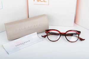 600 $ FACE A FACE BOCA 1920er braune Damen-Katzenbrille optische Rahmen - Bild 1 von 5