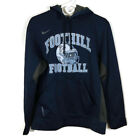 Pull à capuche de football homme Nike Therma-Fit bleu marine taille M 