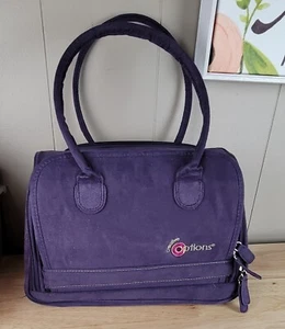 Creative Options MEDIUM CRAFT TOTAL TOTE ORGANIZER Purple Suede - Picture 1 of 8