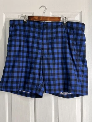 LOUIS VUITTON Damier Level Board Bañador Corto Bolsillos Negro Azul XXL Foto 1 de 4