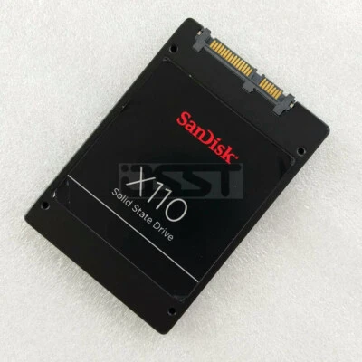 SanDisk X110 128GB SD6SB1M-128G-1006 2.5" SATA Solid State Drive SSD 724415-001 - Image 1 of 2