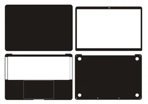 Carbon Vinyl Sticker Skin Cover for Apple MacBook Pro A2289 A2251 A2338 13" 2021 - Picture 1 of 35