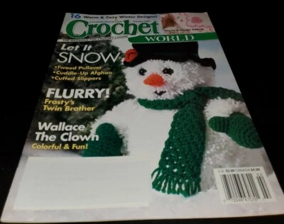 BM1 CROCHET WORLD MAGAZINE,  FEBRUARY 2004 - Image 1 of 4