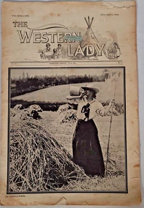 Western Lady Magazine IV 4 1906 Portland Women's Vintage Advertising & Articles - Picture 1 of 6