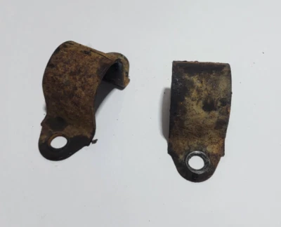 76 77 TOYOTA CELICA GT RA29 RA24 20R BARRA ESTABILIZADORA DELANTERA JUEGO DE PAR DE SOPORTES DE MONTAJE OEM 2 Foto 1 de 4