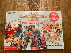THE BABY-SITTERS CLUB POSTCARD BOOK 1991 SCHOLASTIC EUC 30 Post Cards Complete
