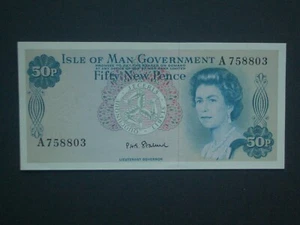 *Billete Stallard Isla de Man 50p 1ª Edición 'UNC'** - Imagen 1 de 6
