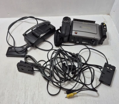 SHARP 8 Viewcam Video Camera Camcorder VL-E30 AS IS/Parts w/Battery/Cords - Image 1 of 4