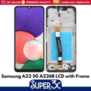 Samsung Galaxy A22 5G A226B Replacement LCD Display Screen Digitizer With Frame - Picture 1 of 1