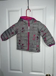 Brand New NWT BabyGAP Disney Minnie Mickey Mouse Puffer Jacket 3Y Coat- MSRP $60 - Picture 1 of 9