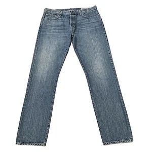Jeans Imogene Willie para Hombres 40x34 Azul Charlie Calce Ajustado Ribete Denim - Imagen 1 de 7