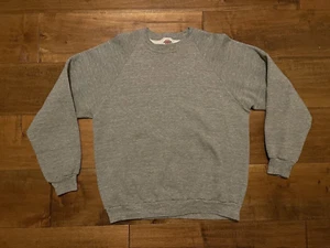 Vintage Dickies Made in USA Tri-Blend Gray Crewneck Sweatshirt - Adult XLarge - Picture 1 of 3