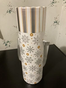 M&M Decorative Wine Bottle Box Tube Cylinder - Picture 1 of 3