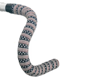 Woven USA Flag American United States Touring Bicycle Bike BTP Handlebar Tape - Picture 1 of 2