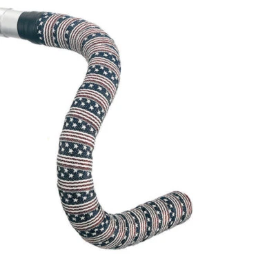 Woven USA Flag American United States Touring Bicycle Bike BTP Handlebar Tape - Image 1 of 2