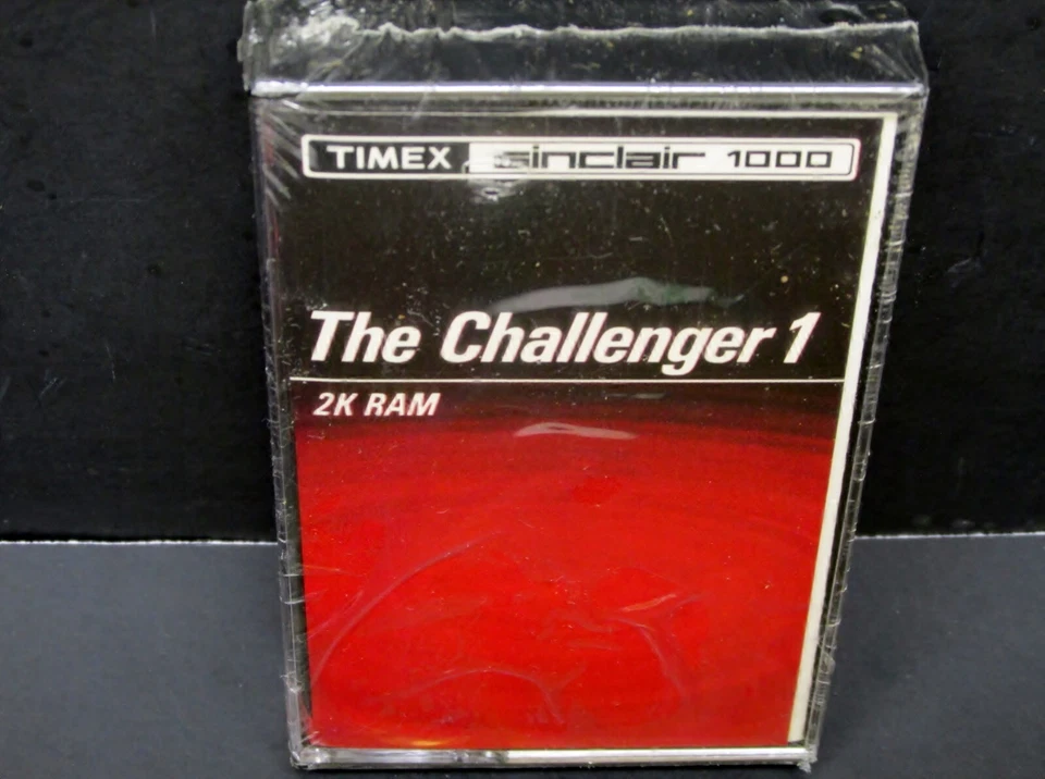 The Challenger 1, Timex Sinclair 1000, 1982, Cassette, New & Sealed - Image 1 of 1