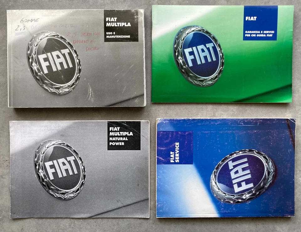 FIAT MULTIPLA - Libretti Uso e Manutenzione 2005 - Immagine 1 di 1