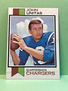 Tarjeta de fútbol americano John Johnny Unitus 1973 Topps - Imagen 1 de 1