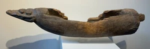 VERY OLD RARE HARDWOOD NEW GUINEA DRUM - Picture 1 of 11