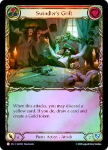 FAB COLD FOIL Swindler's Grift (Red) - Treasure Pack Card # 169 - Bild 1 von 1