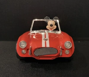 Mickey Mouse Disney Red Classic Car Night Light Nightlight Tested Working Switch - Picture 1 of 11