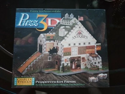 Puzz3D Peppercricket Farms 3D Puzzle - Charles Wysocki's Americana - Brand NEW - Image 1 of 3