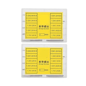 Watch Strap Screw, 2 Boxes Watch Link Pins Watch Lug Screw Pins For All Kinds A1 - Picture 1 of 8