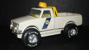 Vintage 14.5" Long NAPA White Pressed Steel Pick-Up Truck by NYLINT USA - Picture 1 of 8