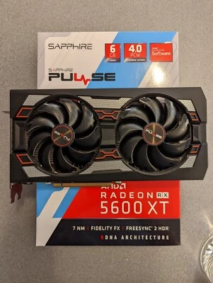 SAPPHIRE Pulse AMD Radeon RX 5600 XT 6GB GDDR6 Graphics Card - Image 1 of 4