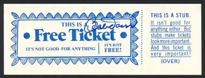BOBBY DOERR SIGNED Full Ticket w/ Stub (d.2017) HOF Boston Red Sox HOF - Image 1 of 3