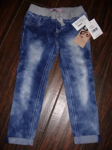 Lee Girls Convertible Skinny Knit Waist Jeans Comfy Starlight $34 Size 5 NWT - Picture 1 of 4