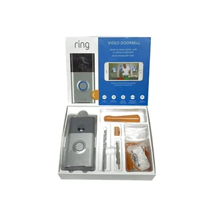 Ring Video Doorbell 1st Gen 720p HD Wi-Fi – Complete Kit – Works w/ Alexa iOS An - Picture 1 of 7