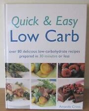 Quick & Easy Low Carb, Cross, Amanda, Used; Good Book