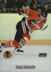 1999-00 (BLACKHAWKS) Stadium Club Chrome Refractors #6 Tony Amonte