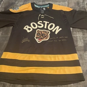 Linus Ullmark Boston Bruins Signed Auth 2013 Winter Classic Jersey COA 3 Inscrip - Picture 1 of 21