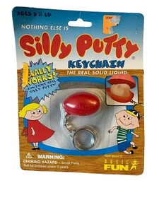 Vintage 1996 Silly Putty Keychain NIP - Picture 1 of 7