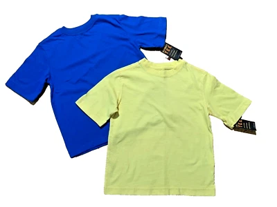 NUEVO CON ETIQUETAS DOS CAMISETAS 100 % algodón manga corta de CHEROKEE TALLA XS 4-5 niño Foto 1 de 4