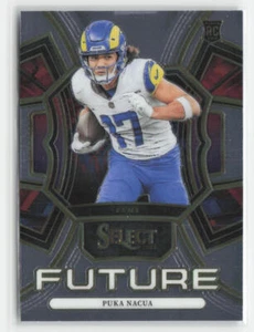 Puka Nacua 2023 Panini Select #FUT-PNA Select Future - Imagen 1 de 2