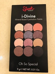 Sleek MakeUP i-Divine Oh So Special 658 Mineral Based Eyeshadow 12-shade Palette - Picture 1 of 3