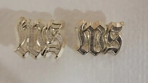 Repro WW2 German Shoulder Board Cyphers 'WS' Armorer School Waffenmeister R0009 - Picture 1 of 3