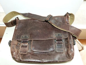 aunts&uncles Aunts & Uncles borsa in pelle più larga marrone  - Foto 1 di 6